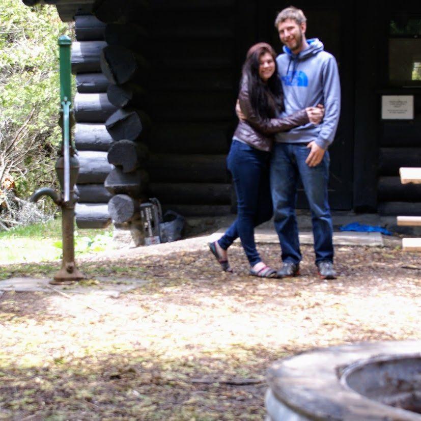 Our first camping trip together, 2016