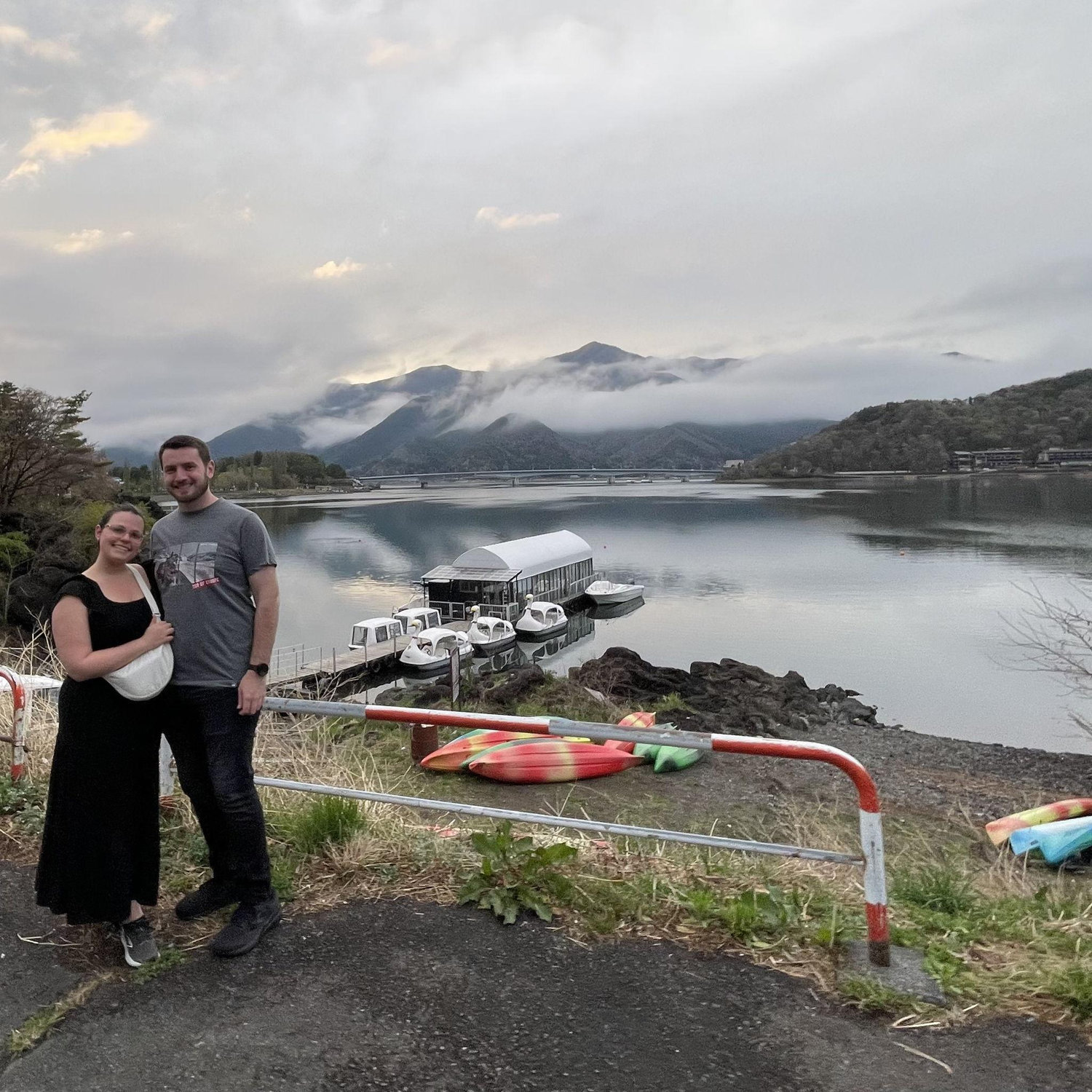 Taken at Lake Kawaguchiko, April 2025