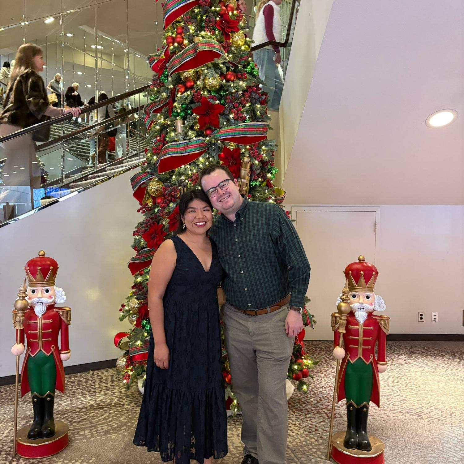 First Christmas together! We saw the Nutcracker.