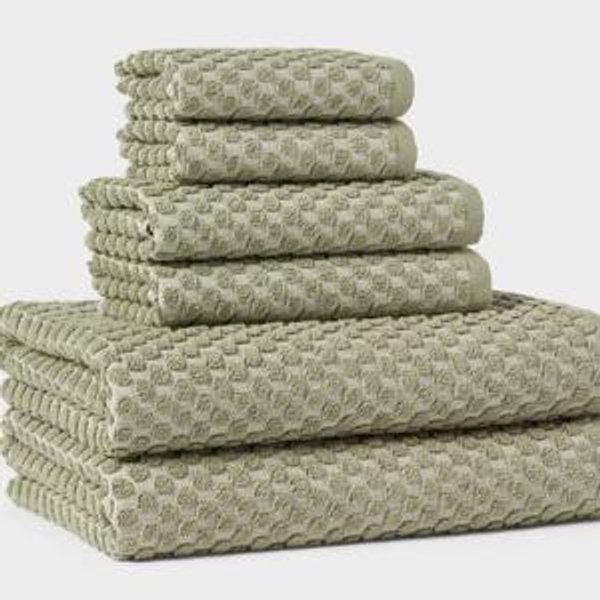 6pc Bath Towel Set