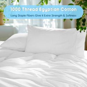 100% Egyptian Cotton King Sheet Set