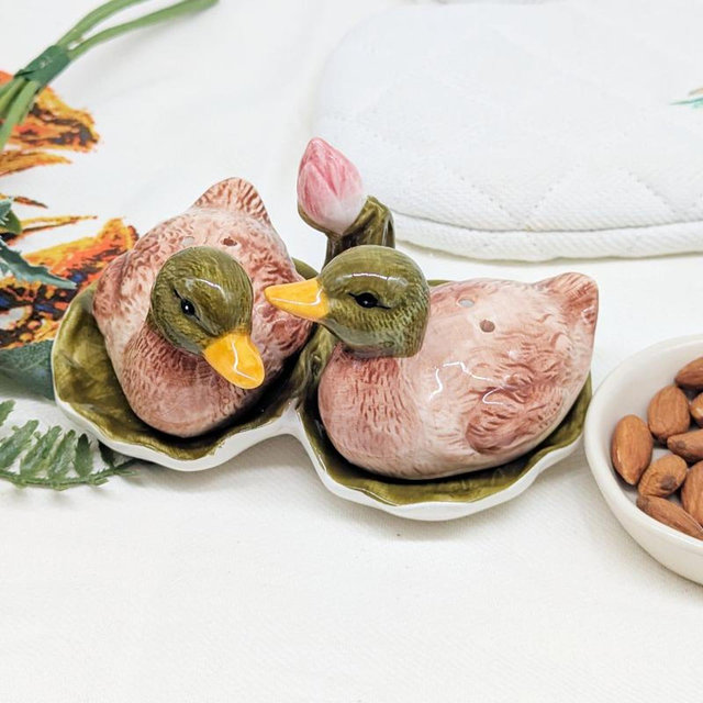 Duck Salt Pepper Shaker Set | Kitchen Gifts