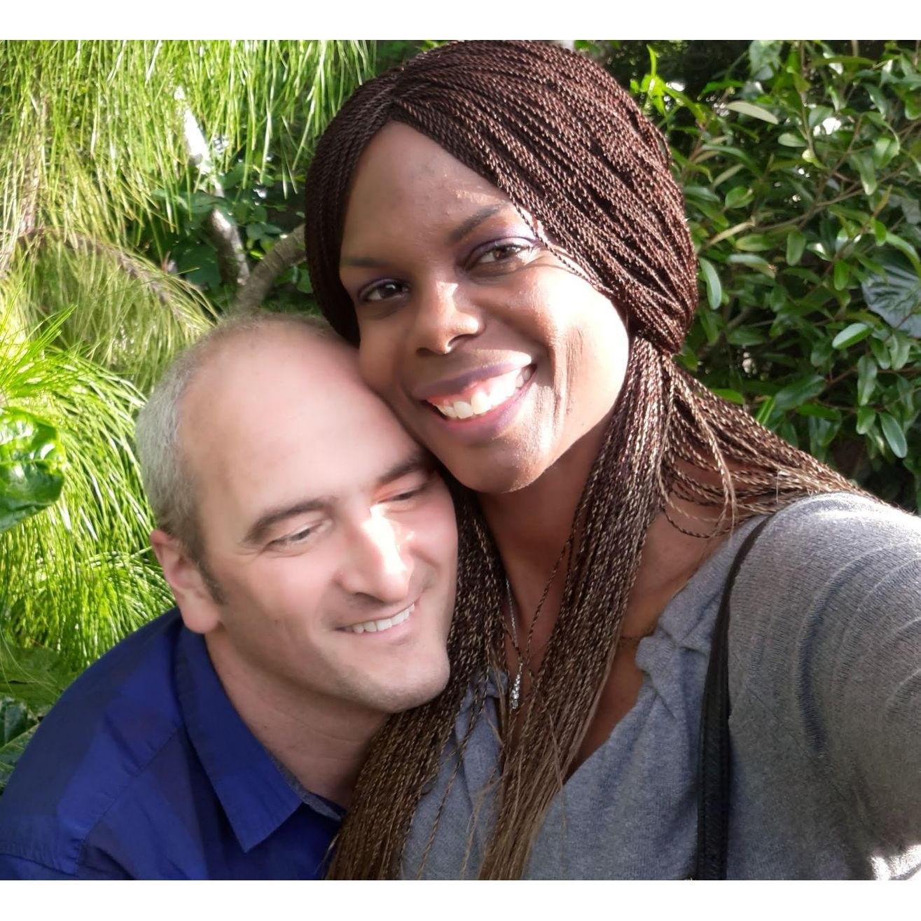 One of my favorite dates at the Japanese Garden in Miami. He loves nature.