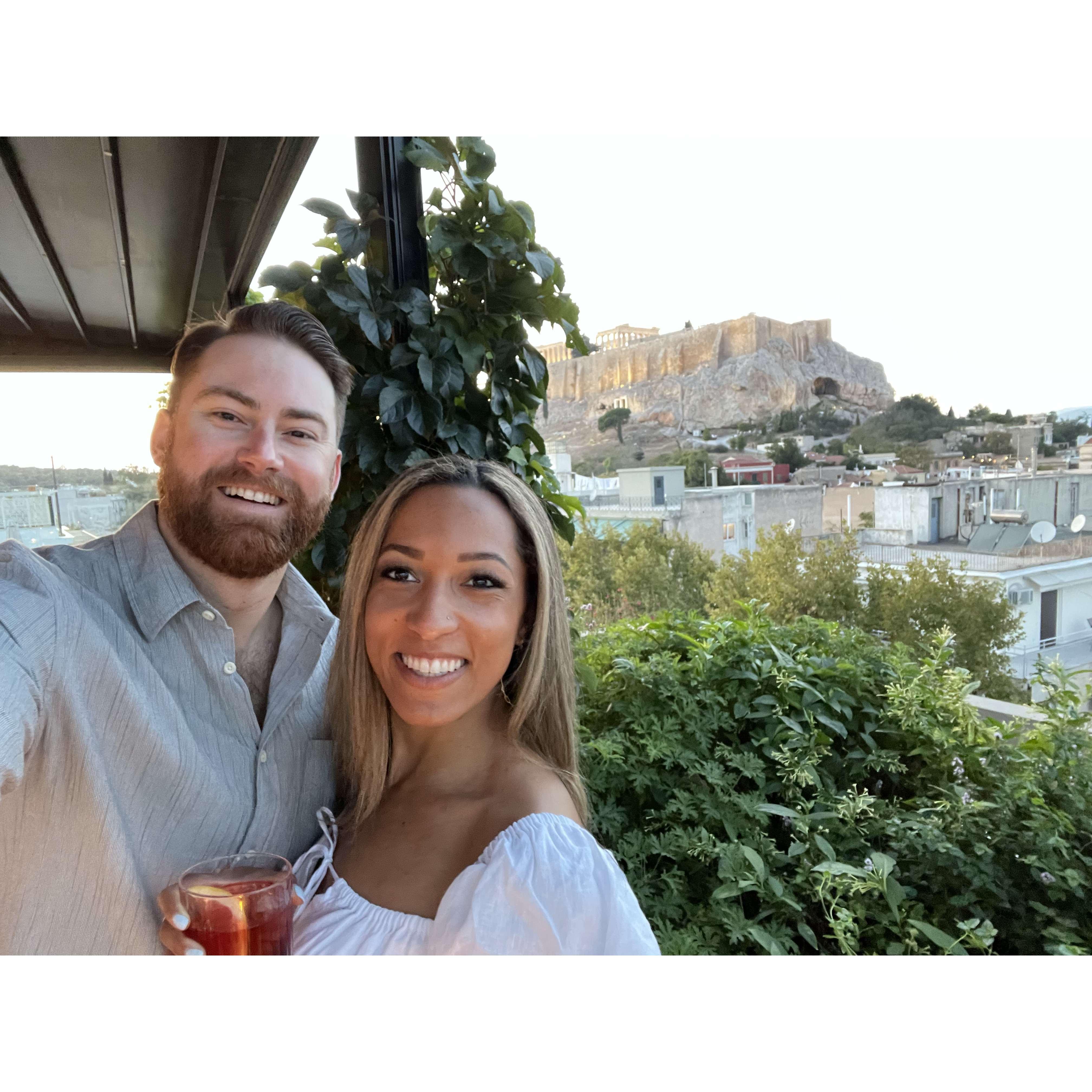 Dinner & cocktails at the Parthenon!