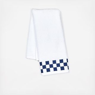 Check Border Cotton Hand Towel