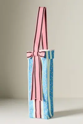 Mina Cotton Wine Tote