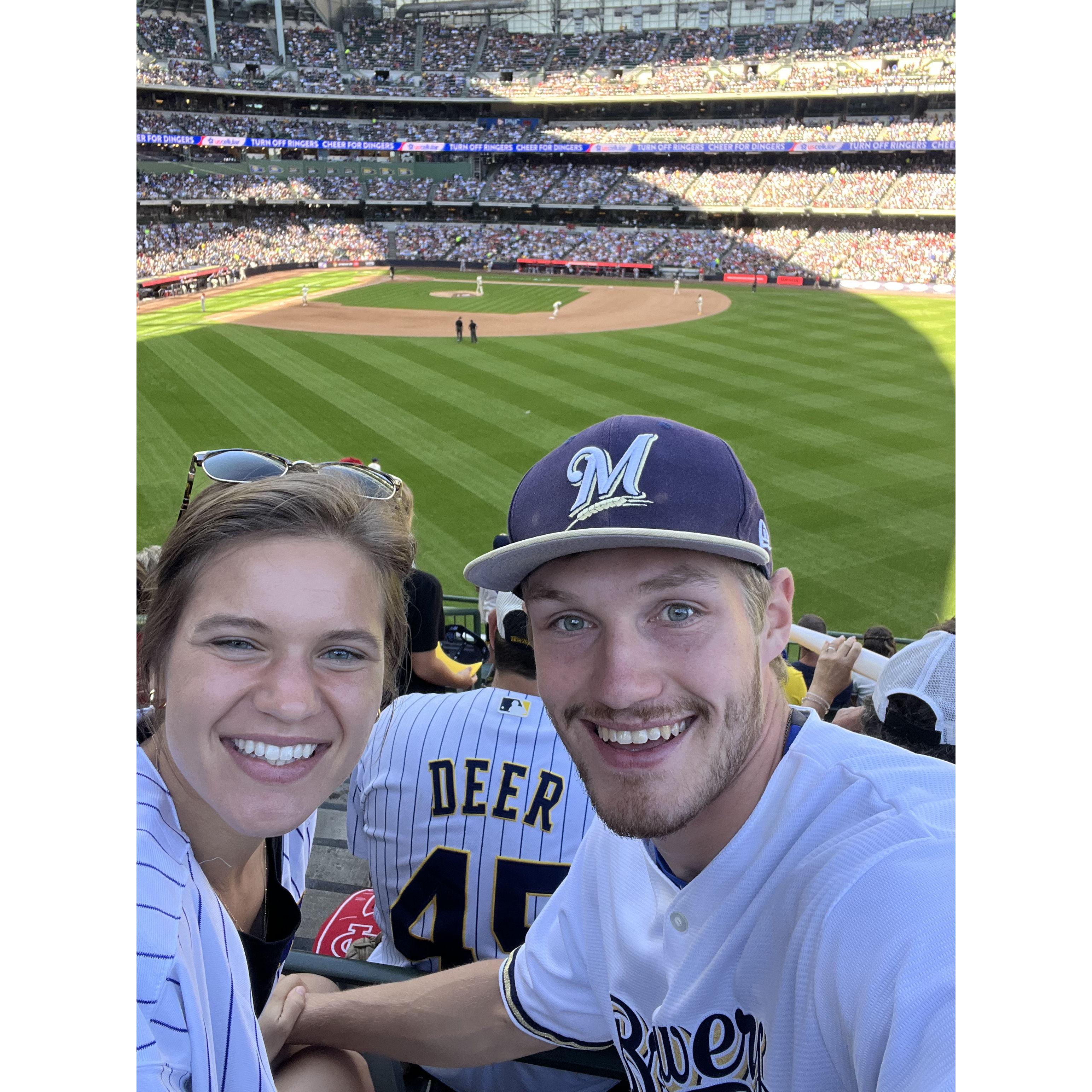 Brewer Game over Labor Day weekend
