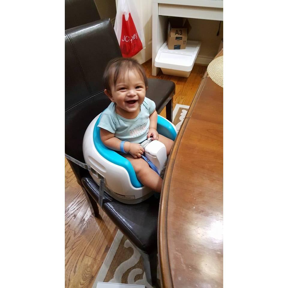 Being silly and loving life.