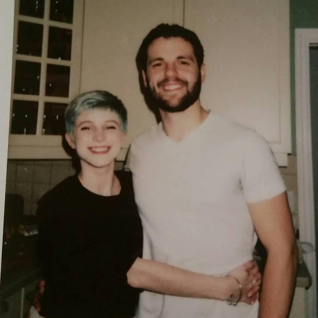 Our first New Years Eve together! Midnight, January 1st, 2017.
