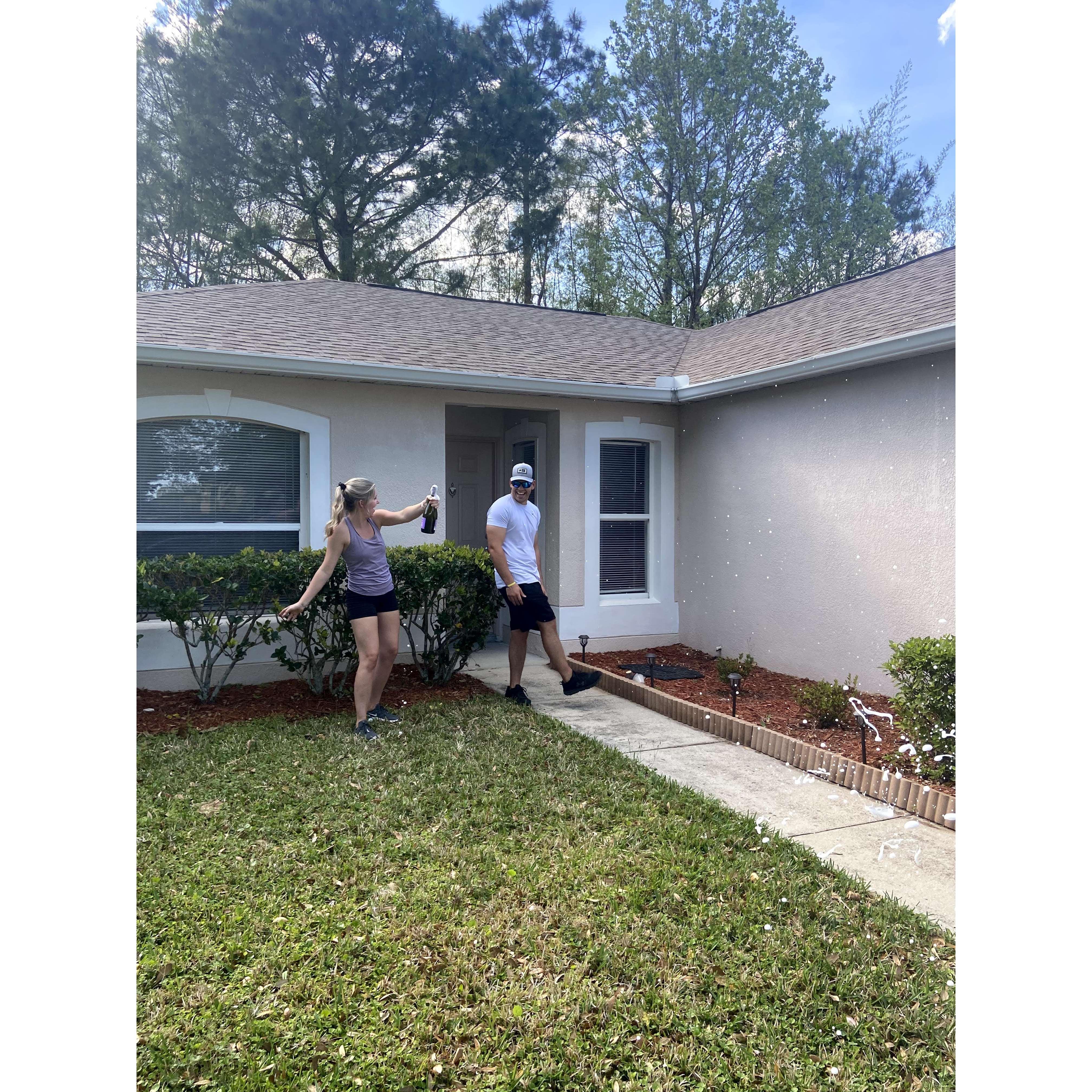 We bought our first home!