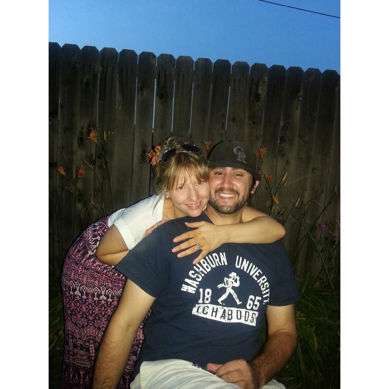 4th of July in Topeka, KS when Alex was in Law School