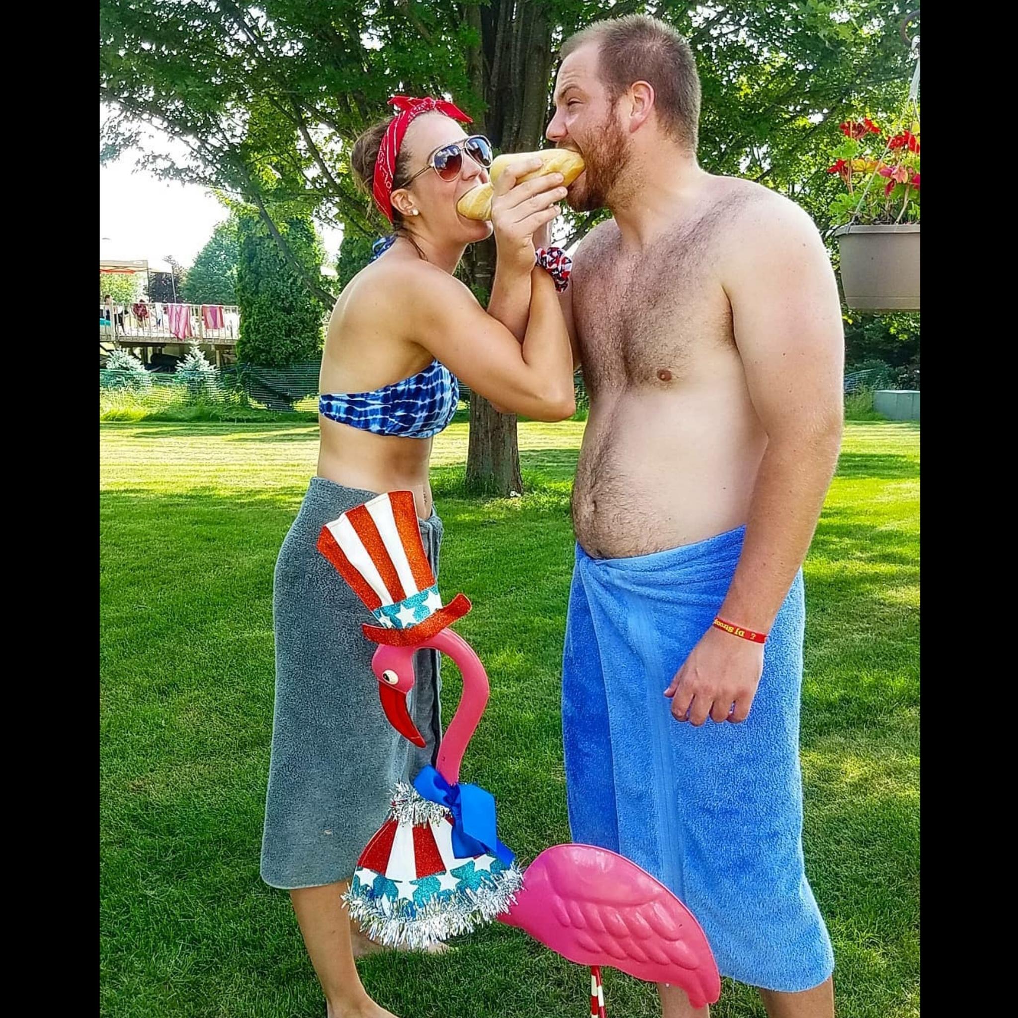 You can't spell saUSAge without USA!