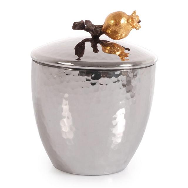 Michael Aram Pomegranate Sugar Pot with Spoon