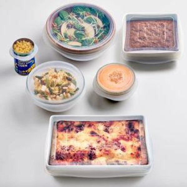 Stasher Reusable Stretch Lid 6-Pack Bundle