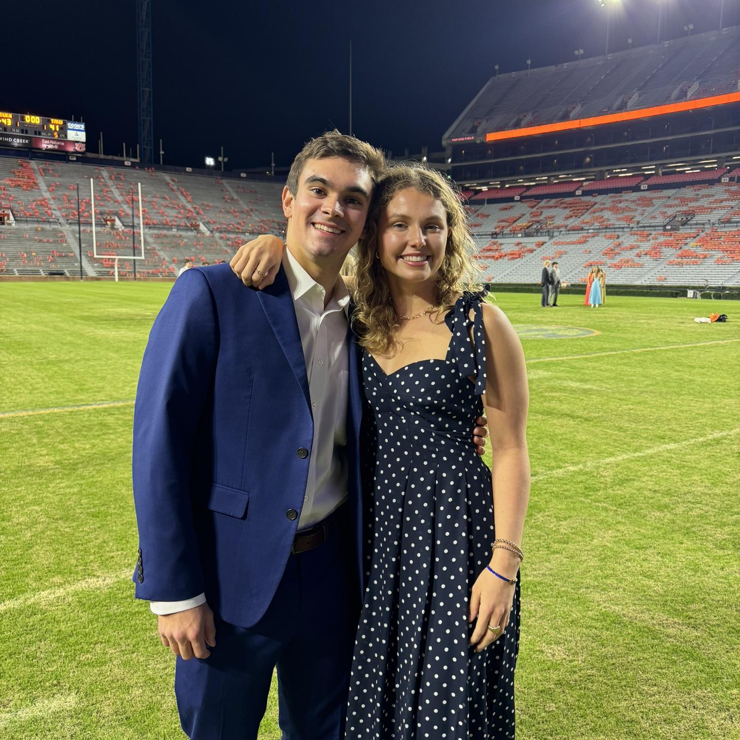 December 7, 2024. A fun athlete formal date in Auburn!!