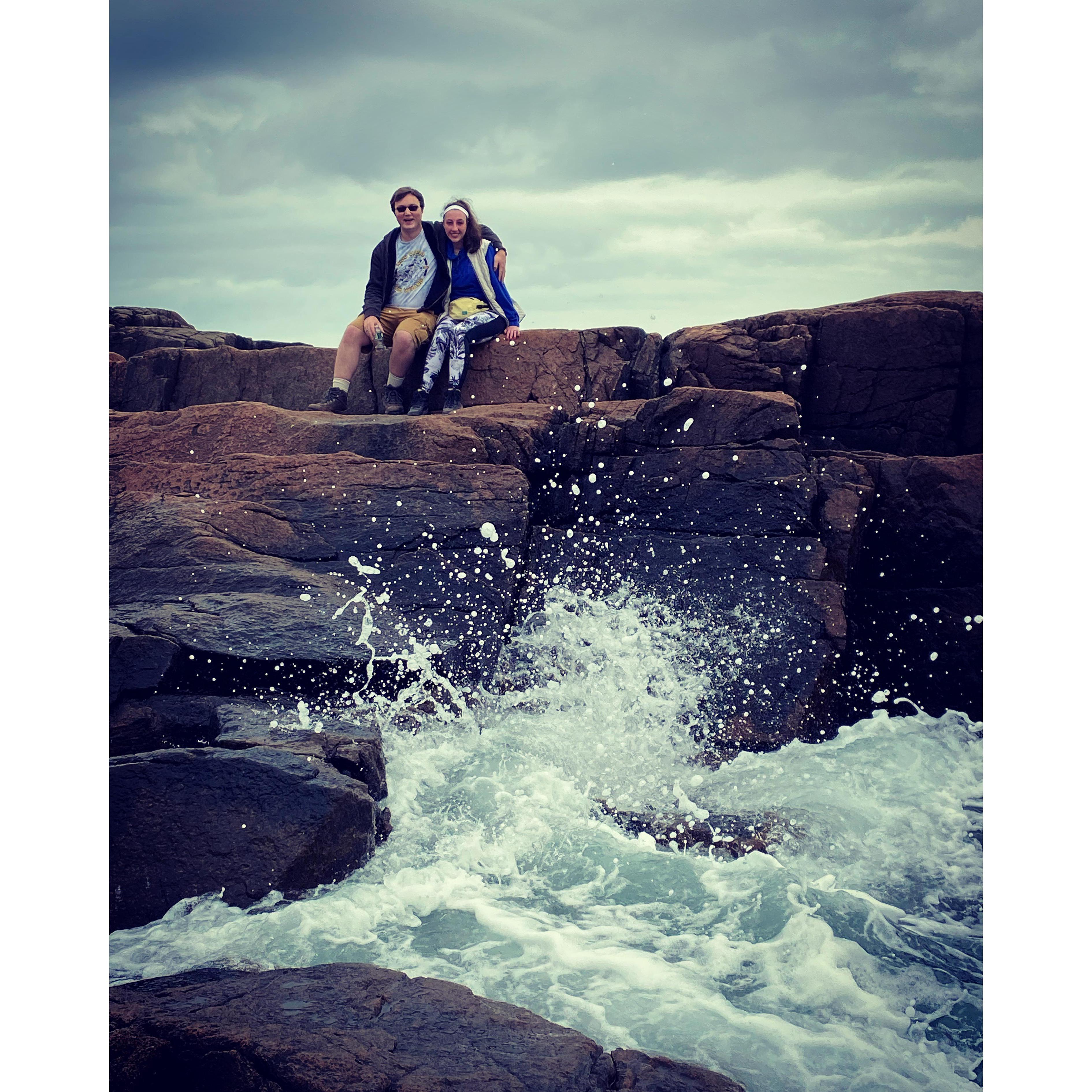 Acadia National Park - October 2021:
Chilling on Otter Cliffs!