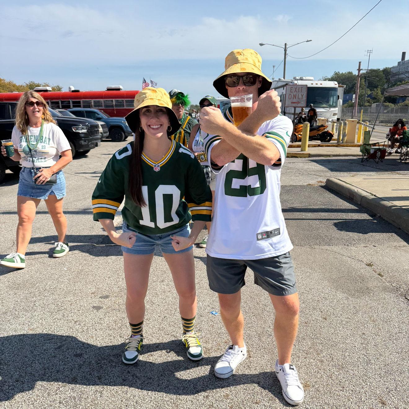 Packers vs Browns in Cleveland. Pack loses again. We might be bad luck....