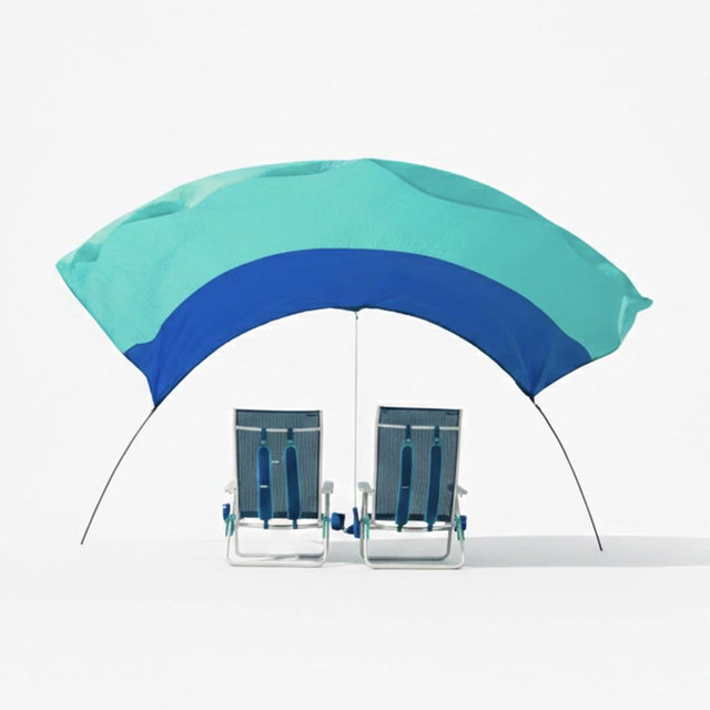 Shibumi Shade with Wind Assist - Mini / Blue