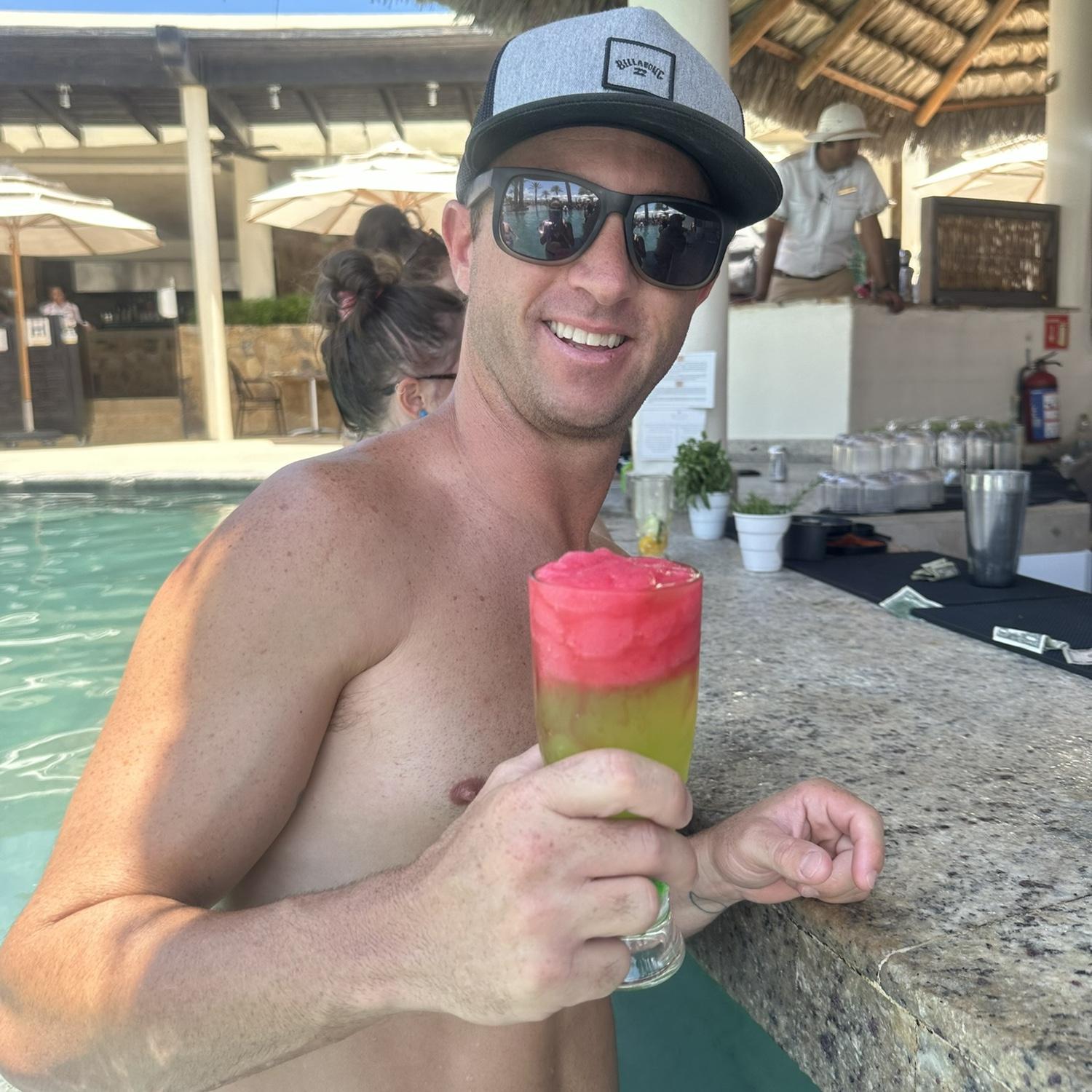 Jada’s favorite picture of Chad! Cabo 2024