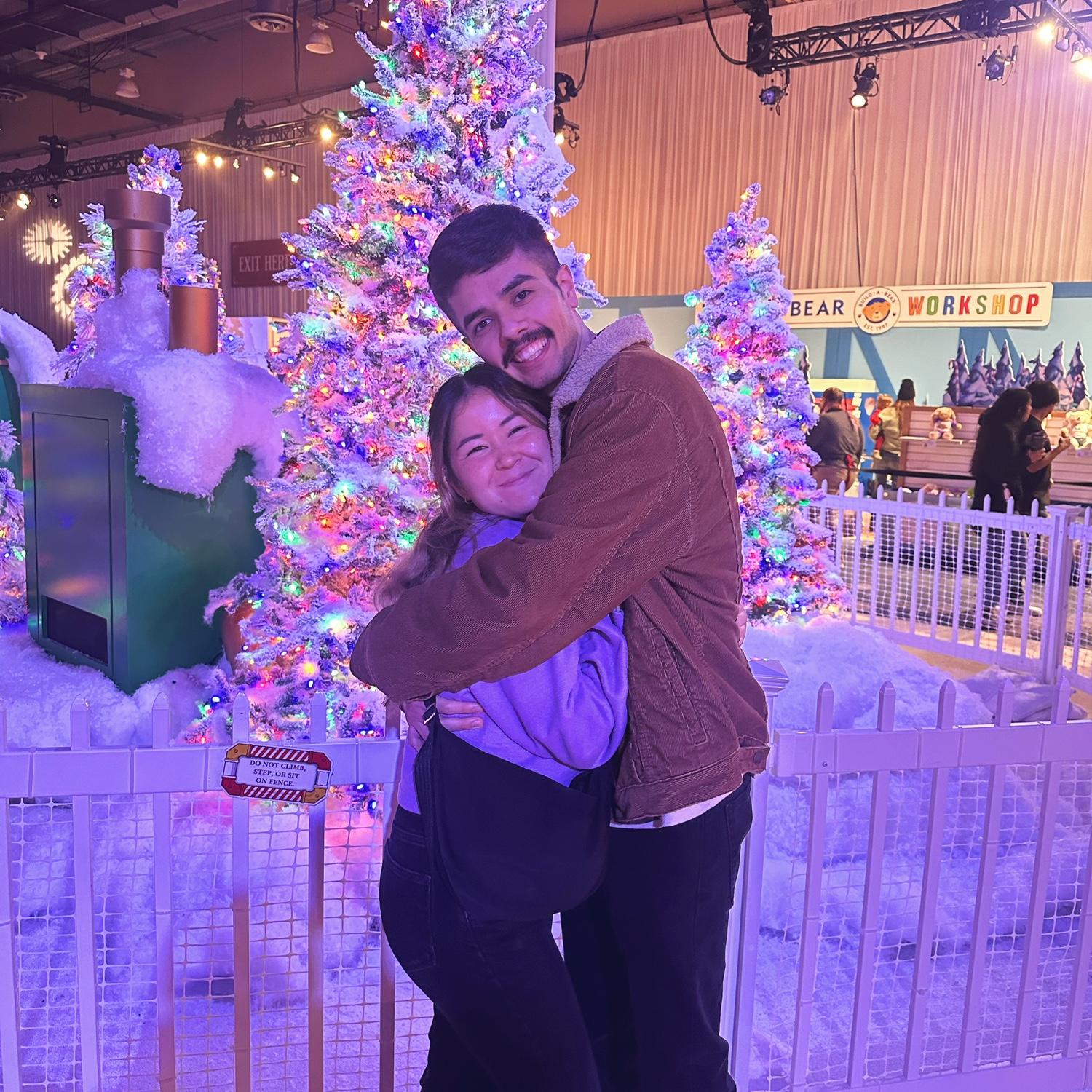 Our first Christmas together