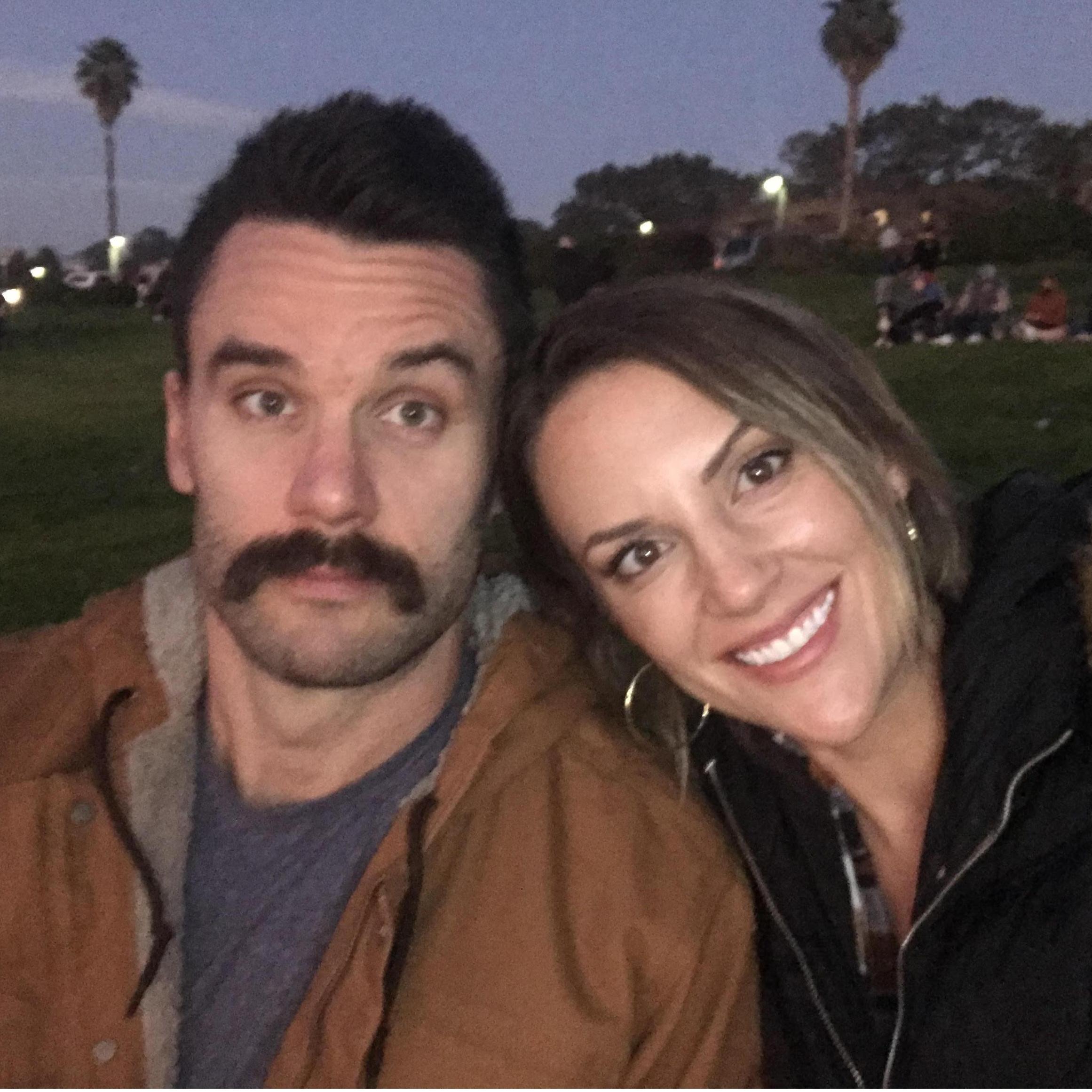 Date night at the beach.