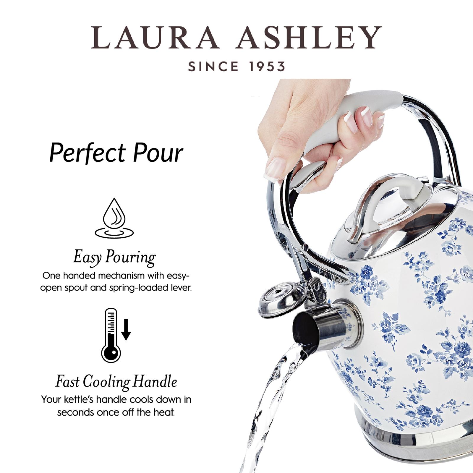 Laura Ashley, 10-Cup Stove Top Kettle | Zola