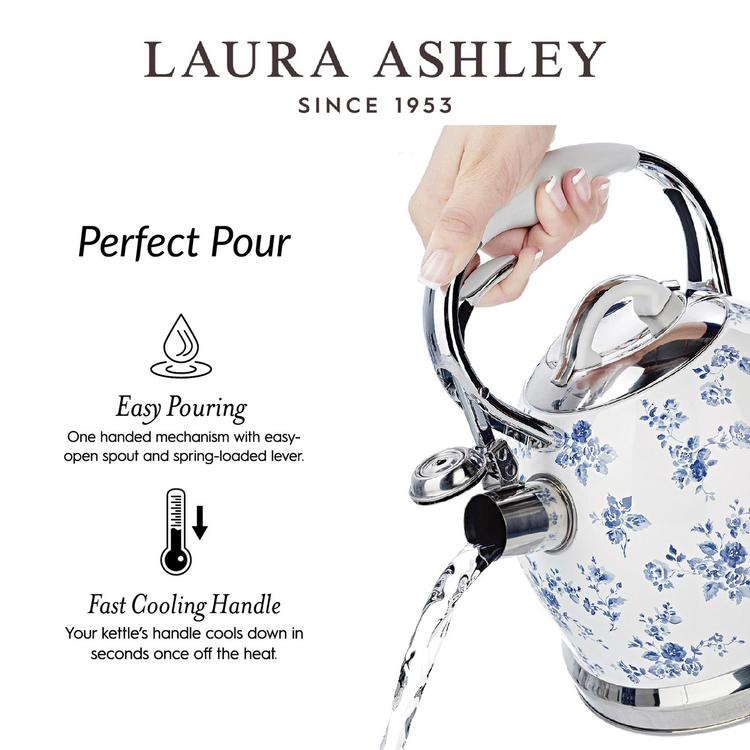 Laura Ashley, 10-Cup Stove Top Kettle | Zola