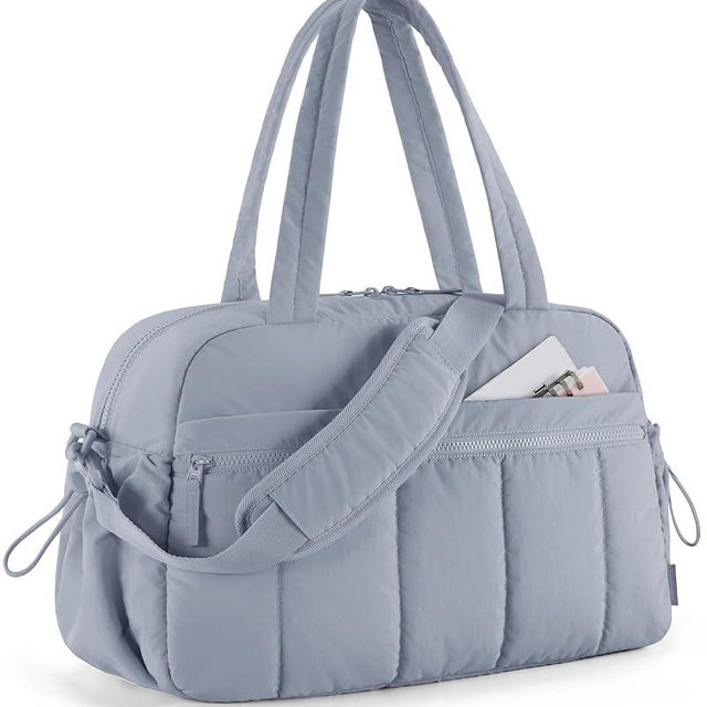 BAGSMART Gym Bag for Women, Duffle Bag for Travel with Wet Pocket, Lightweight Carry on Weekender Duffel, Water Resistant