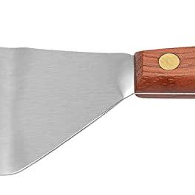 Dexter-Russell 4"" x 2½"" Pancake Turner", Silver/Brown