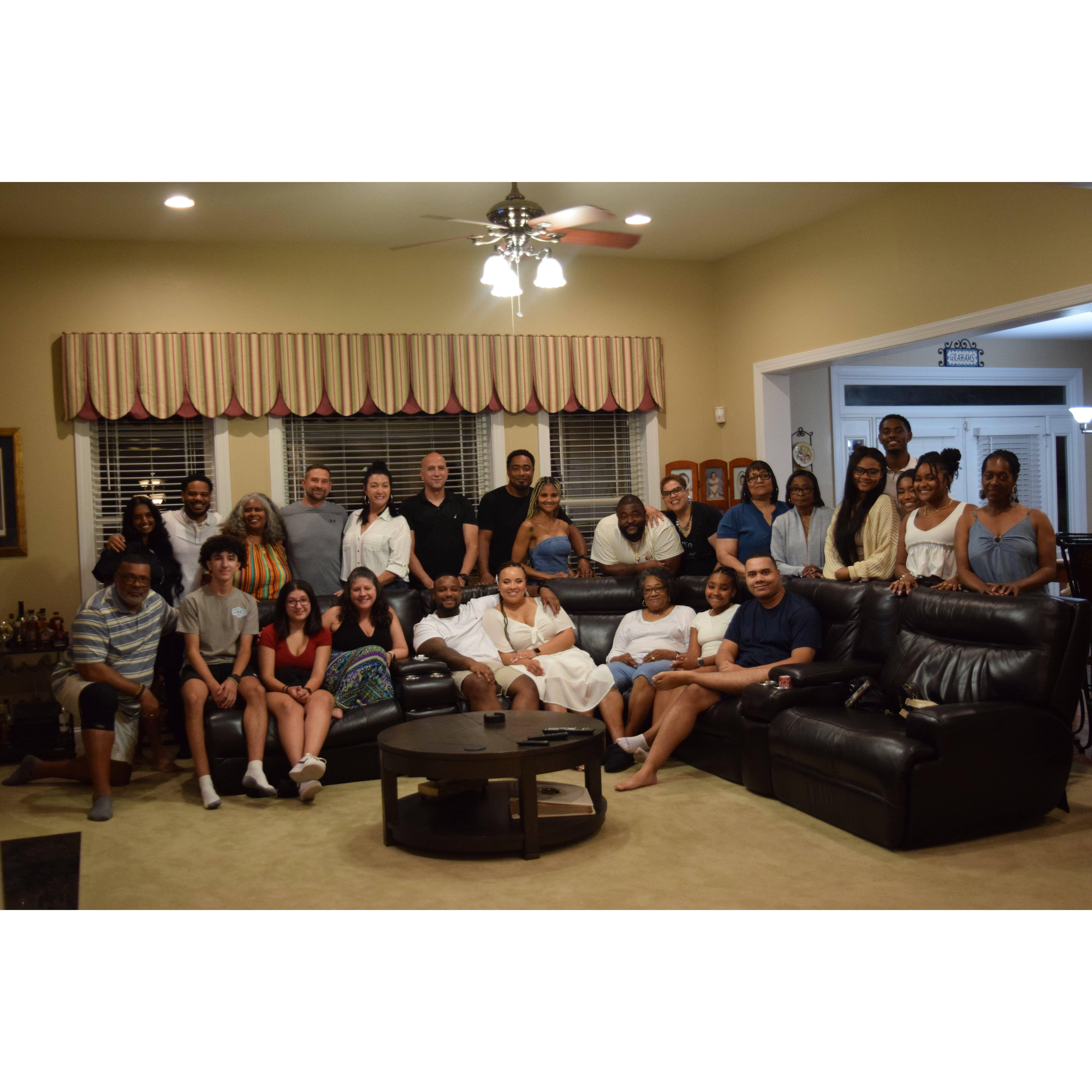 Blending our families together