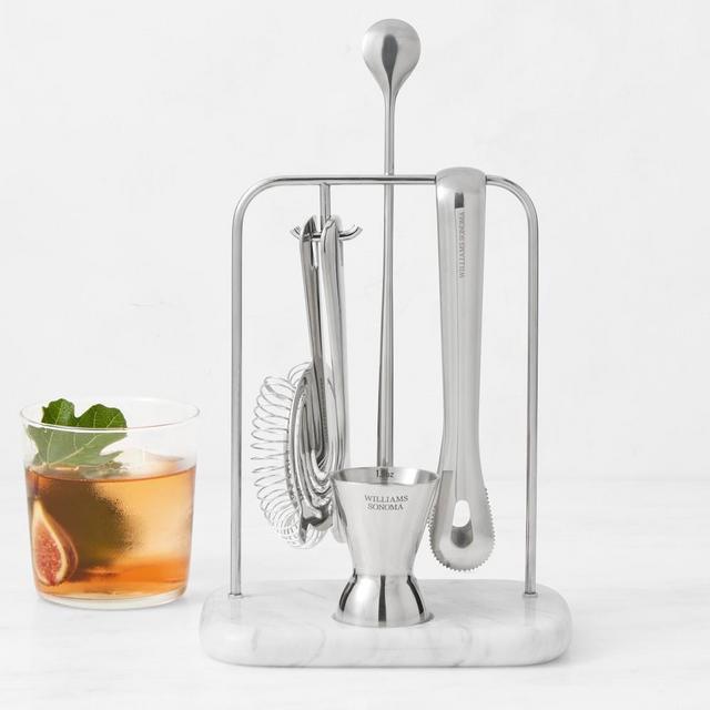 Williams Sonoma Encore Bar Tool with Stand Set, Stainless-Steel