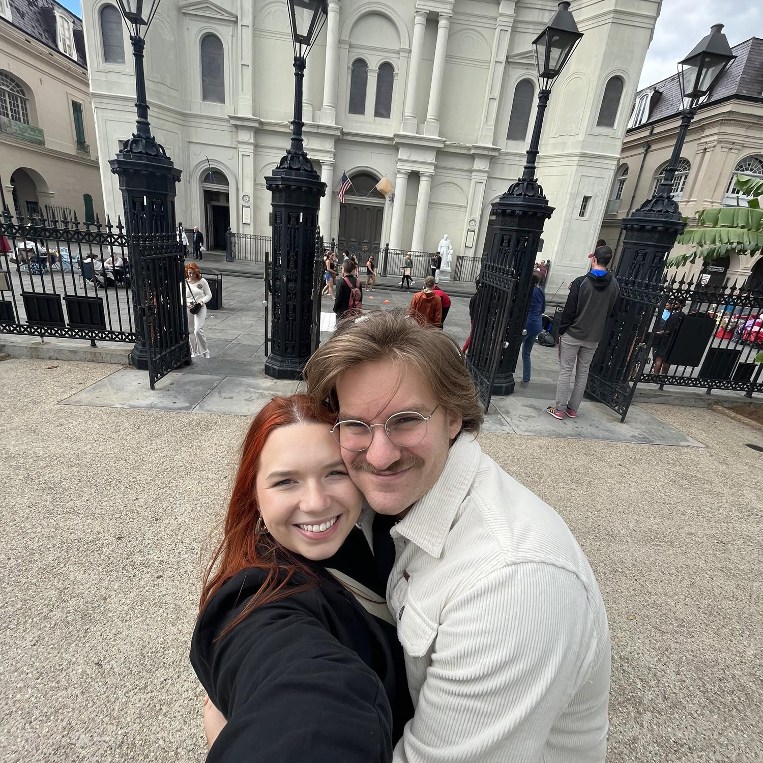 1 year dating anniversary trip to New Orleans! 2023