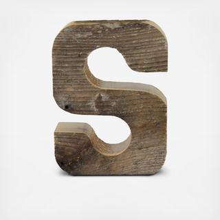 Barn Wood Letter