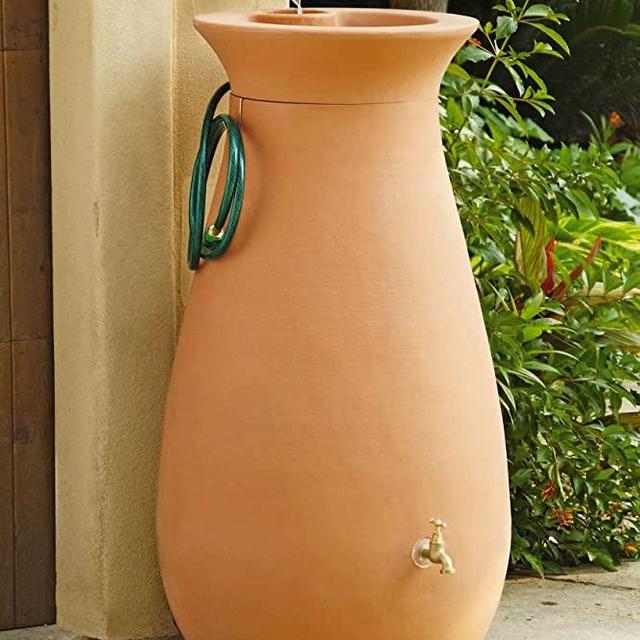 Gardener's Supply Company Rainwater Urn, 65 Gallon