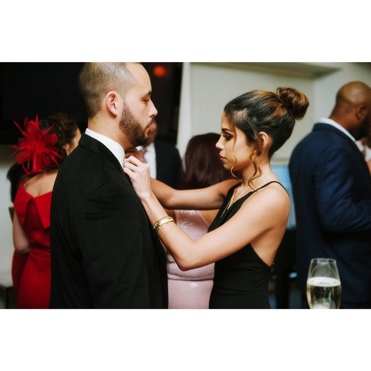 Sprucing up for Praneeta's sister, Melanie's wedding. November 2019.