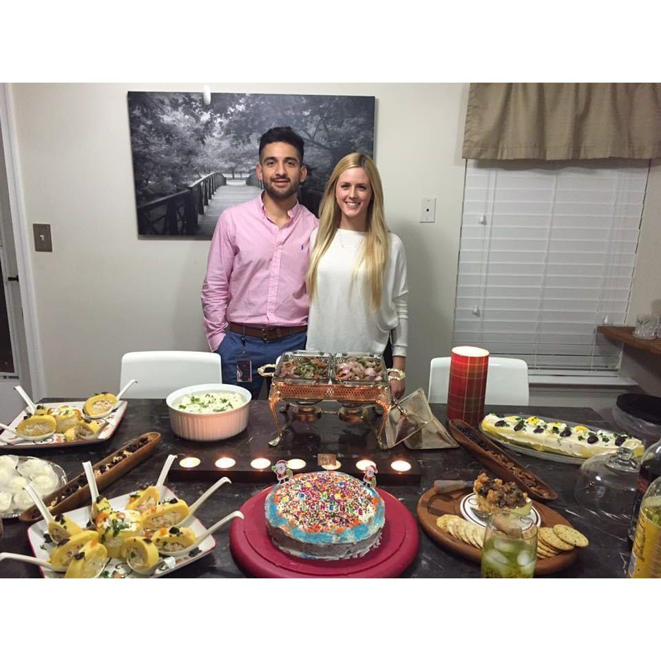 2016: Michelle's 24th birthday in Frederick, Maryland with Alfonso's family