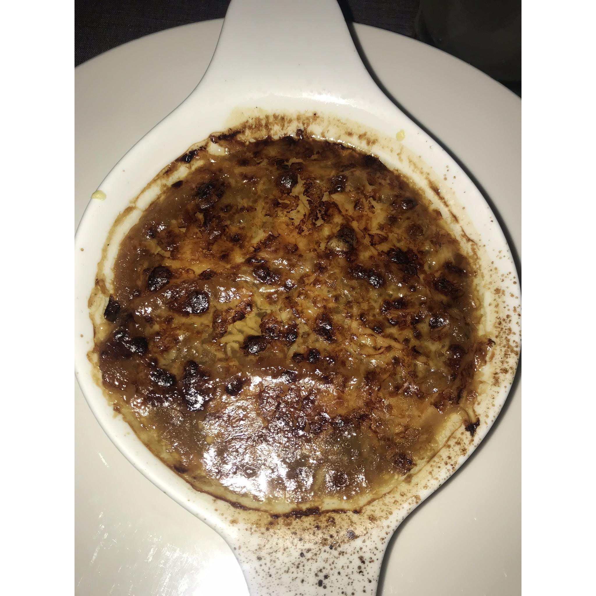 Amazing french onion soup from Piaf (French restaurant)
