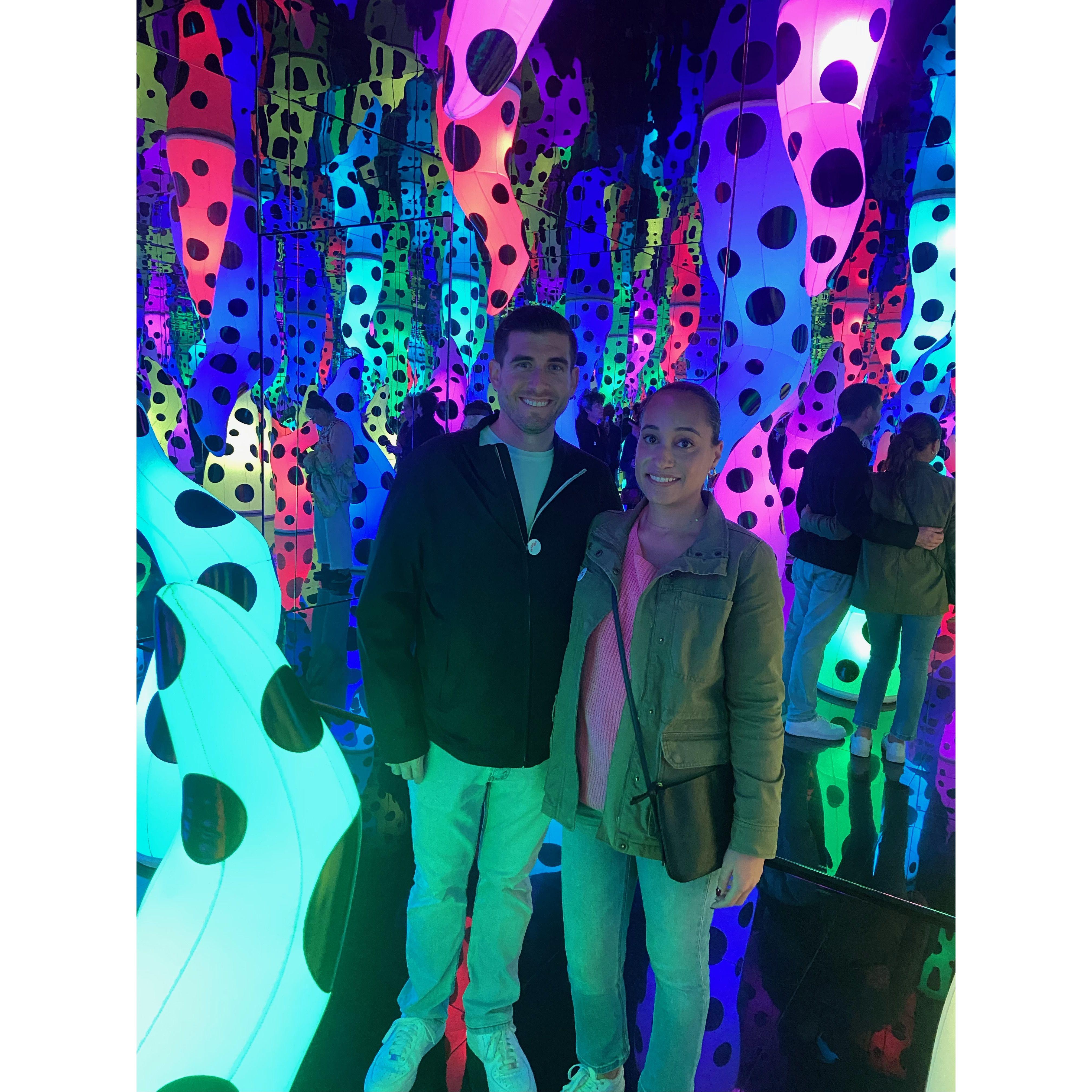 Yayoi Kusama Exhibit at SFMOMA