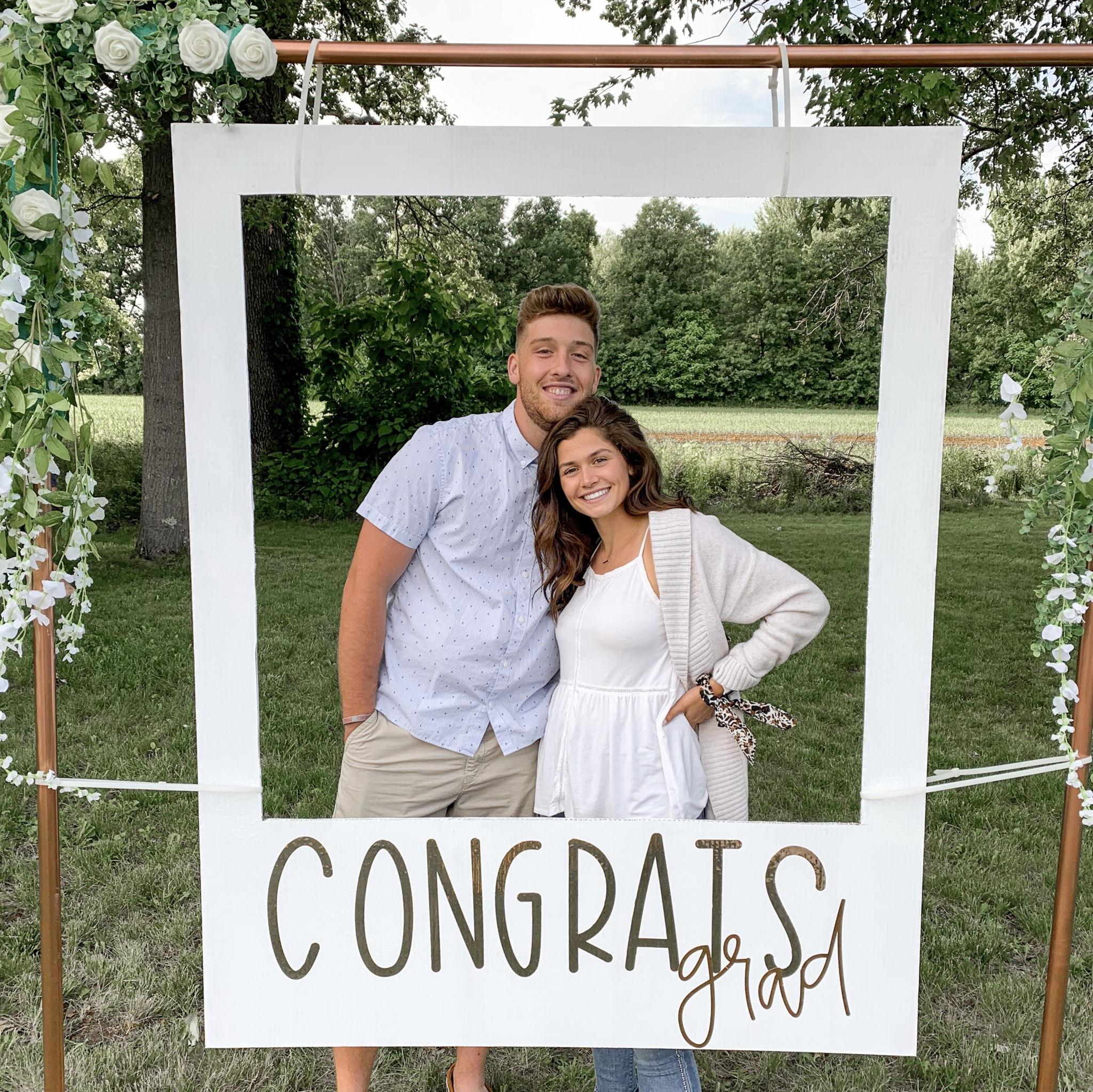 Claire's graduation party 2020