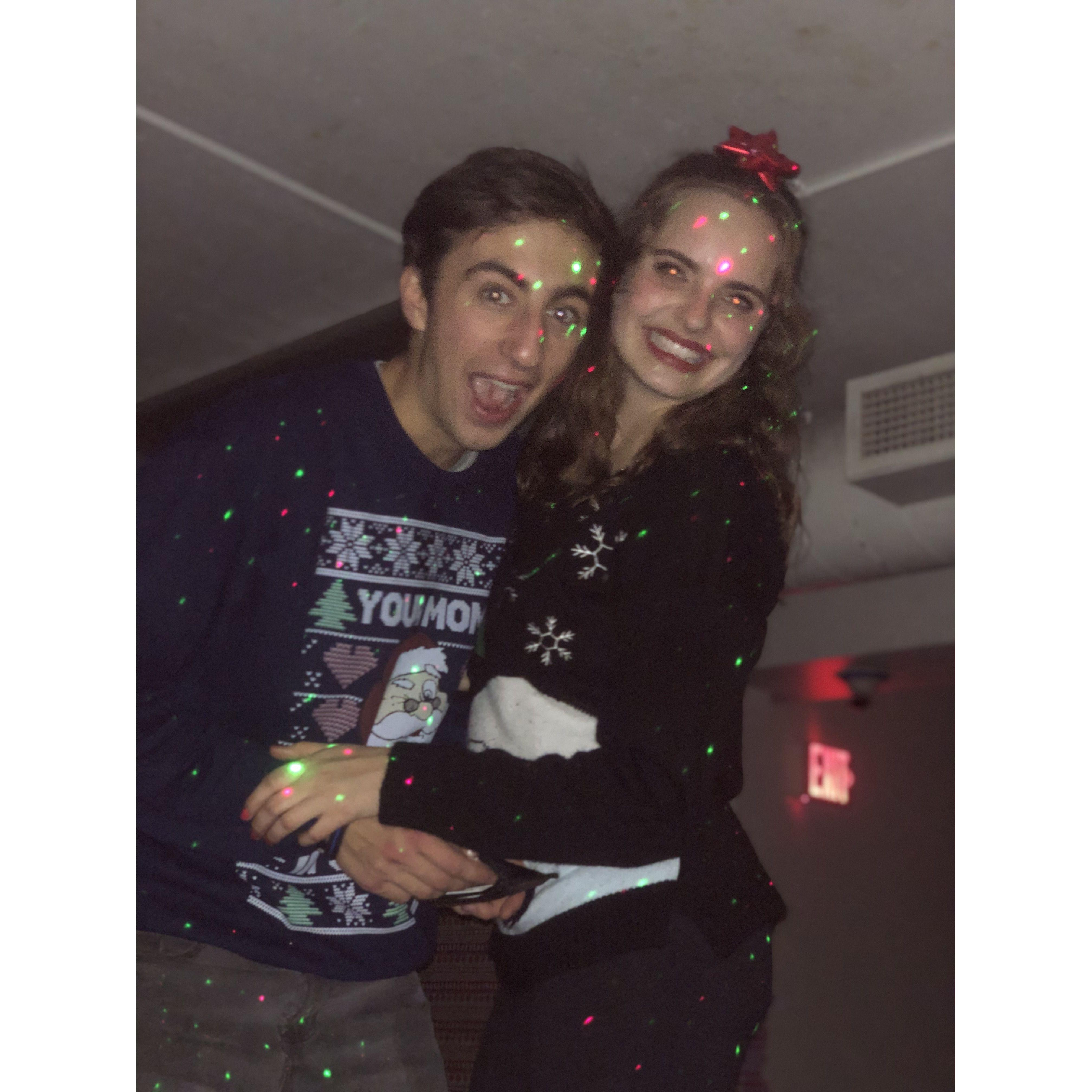 The first picture we had together before we started dating!