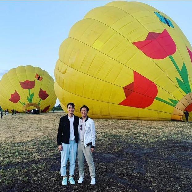 About to fly above Napa valley during our trip to California in 2022 - just a few months before we would make the leap to the west coast for a new adventure together.