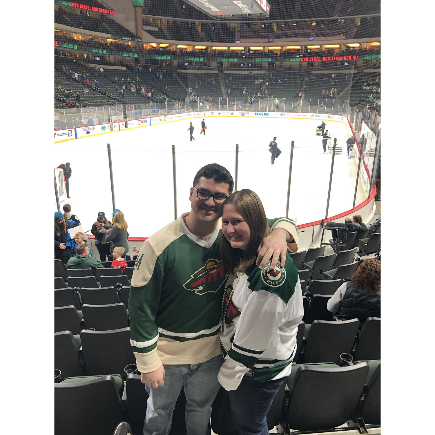 Our first official date to a Wild Game