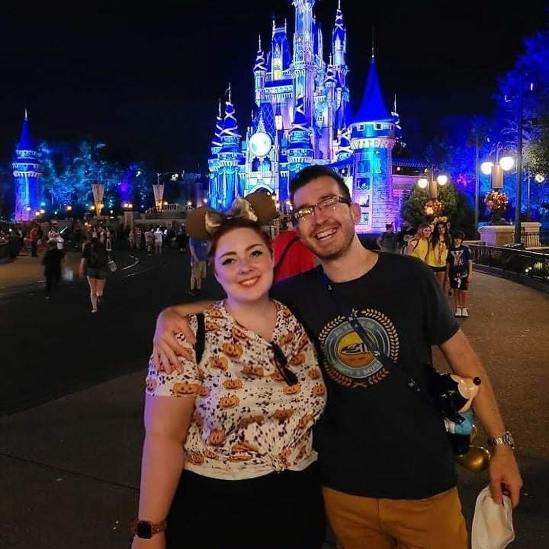 Our first visit to Disney World together.