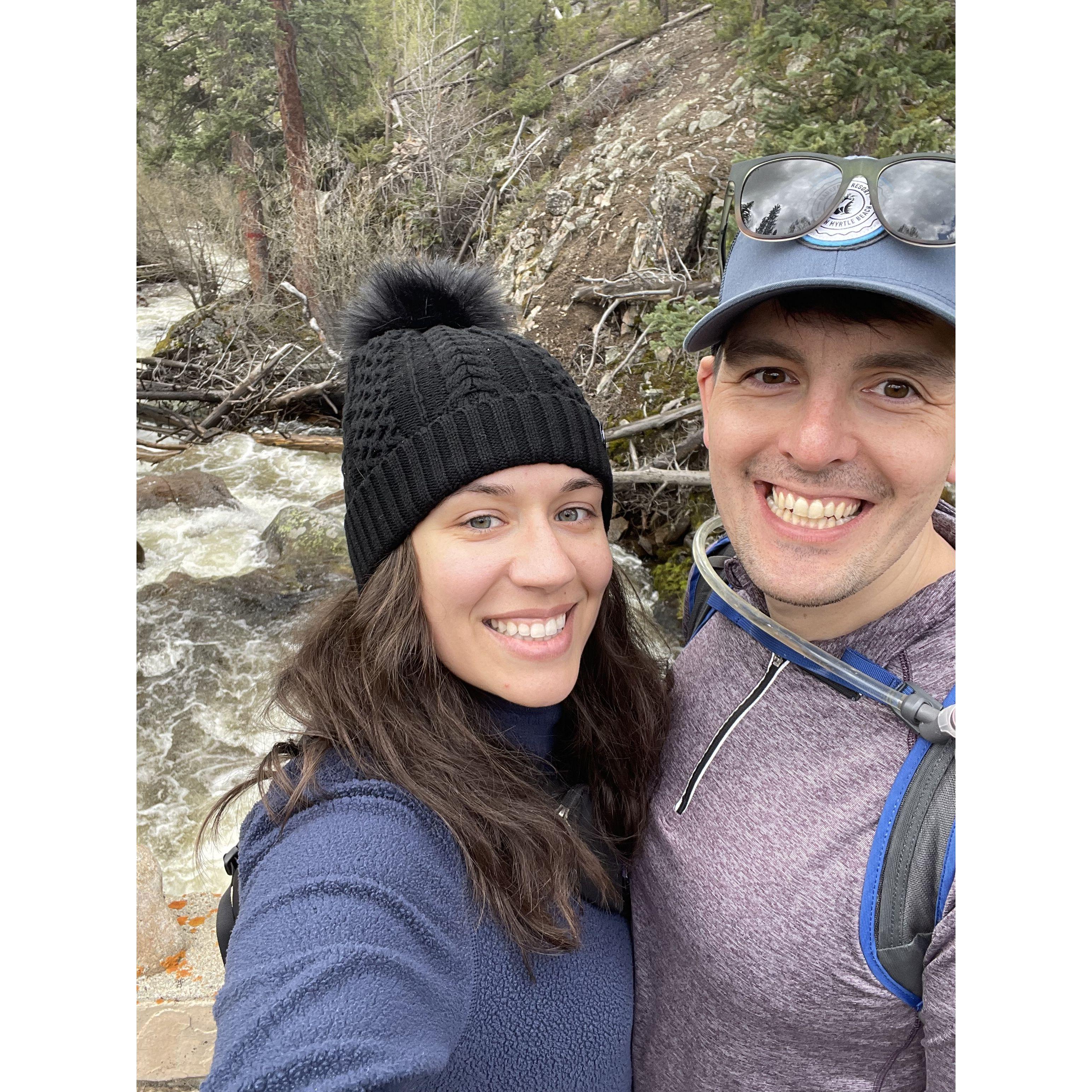 Hiking in Rocky Mountain National Park, May 2024