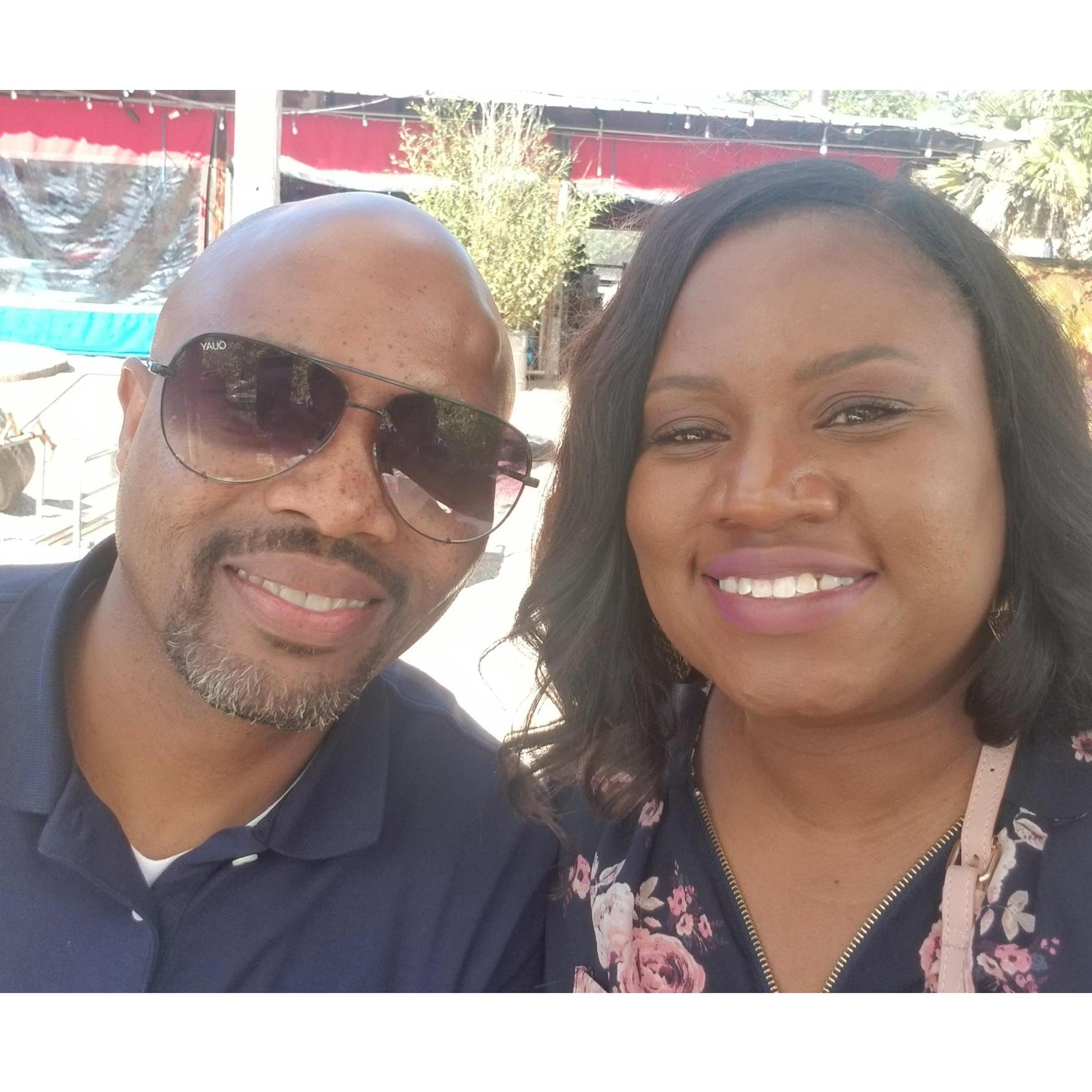 On a day date with friends 😘