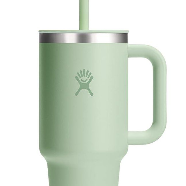 Hydro Flask Travel Tumbler Stainless Steel Insulated Cup with Lid and Straw for Cold Water and Drinks for Sports, School, Work, Car, Travel and Weekends