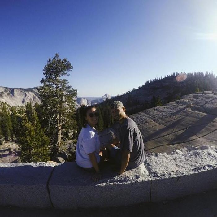 Camping out of a car in Yosemite National Park (2018)