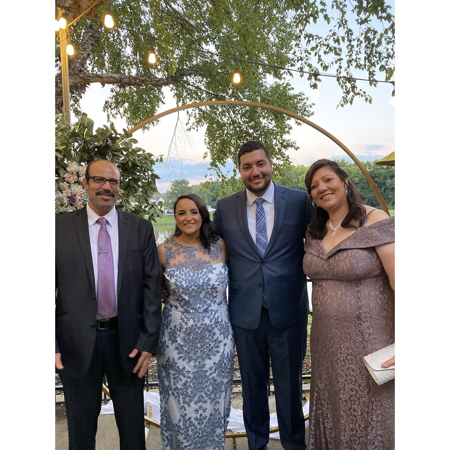 Engagement party with Beshoy's parents