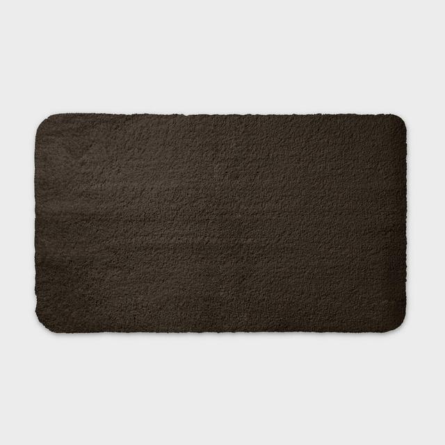 34"x20" Performance Nylon Bath Rug Dark Brown - Threshold™