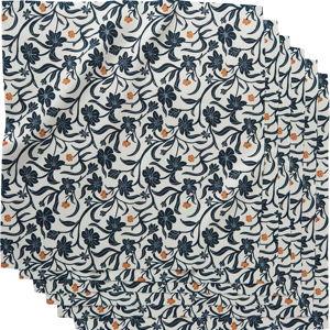 GEOMETRY Cloth Dinner Napkins - Christie Floral- 6-Pieces